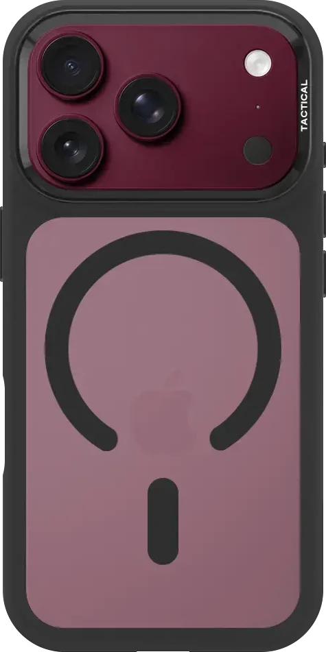 Dėklas Tactical MagForce Hyperstealth 3.0 Cover for Apple iPhone 17 Pro/18 Pro Asphalt