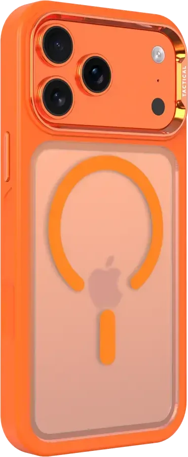 Dėklas Tactical MagForce Hyperstealth 3.0 Cover for Apple iPhone 17 Pro Max/18 Pro Max Agent Oranžinis