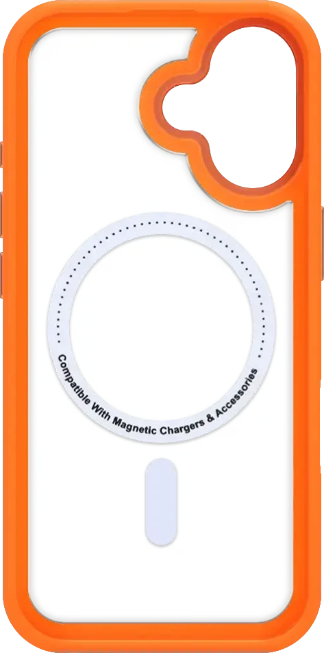 Dėklas Tactical MagForce Hyperstealth 3.0 Cover for Apple iPhone 17 Agent Oranžinis