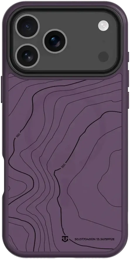 Dėklas Tactical MagForce Hyperstealth Sika užvalkalas Apple iPhone 17 Pro Max/18 Pro Max bordo dūmų