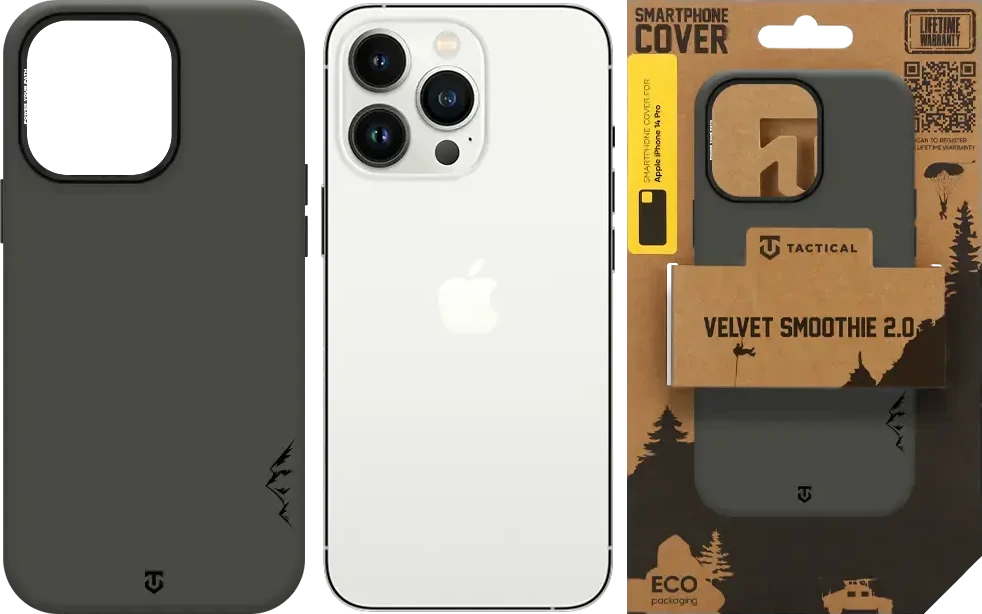 Dėklas Tactical MagForce Velvet Smoothie 2.0 Cover for Apple iPhone 14 Pro Bazooka