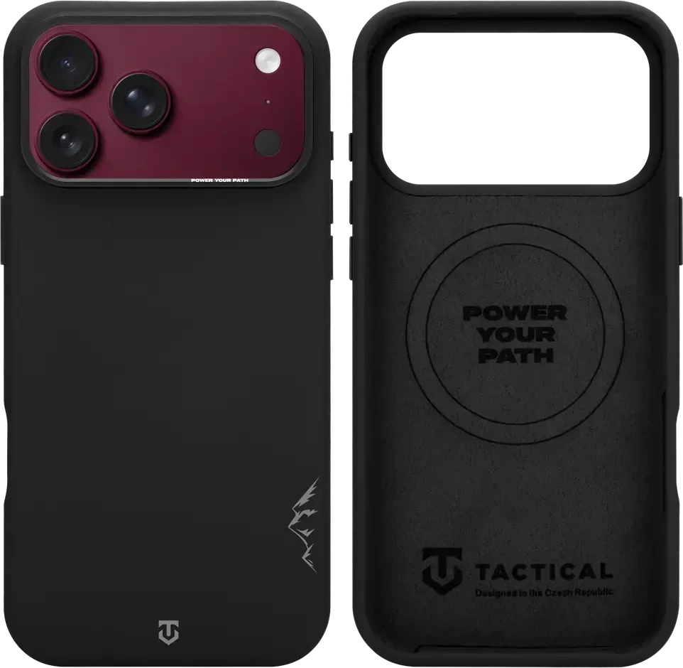 Dėklas Tactical MagForce Velvet Smoothie Cover 2.0 for Apple iPhone 18 Pro/17 Pro Asphalt
