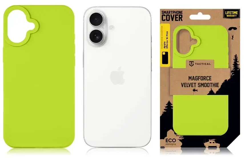 Tactical MagForce Velvet Smoothie dėklas skirtas Apple iPhone 16 Plus Avocado