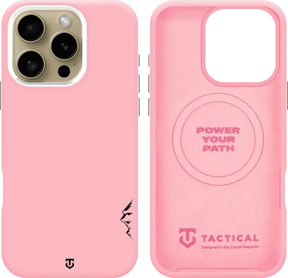 Dėklas Tactical MagForce Velvet Smoothie 2.0 Cover for Apple iPhone 16 Pro Rožinė Panther