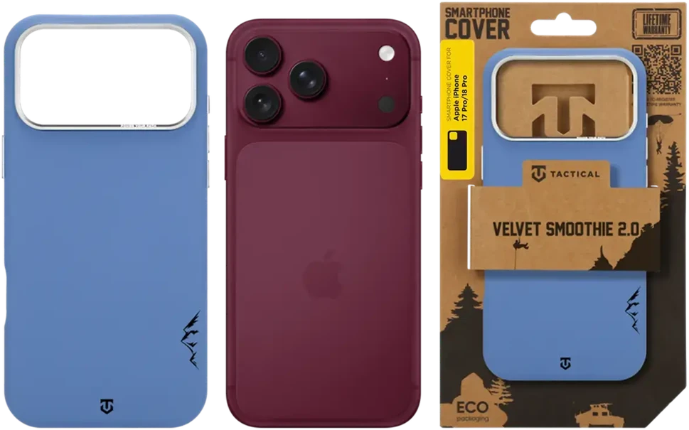 Dėklas Tactical MagForce Velvet Smoothie 2.0 Cover for Apple iPhone 18 Pro/17 Pro Avatar