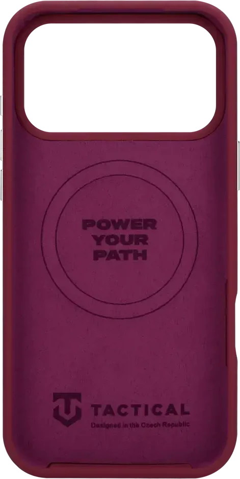 Dėklas Tactical MagForce Velvet Smoothie 2.0 Cover for Apple iPhone 18 Pro/17 Pro Burgundy