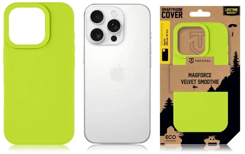 Tactical MagForce Velvet Smoothie dėklas skirtas Apple iPhone 16 Pro Avocado