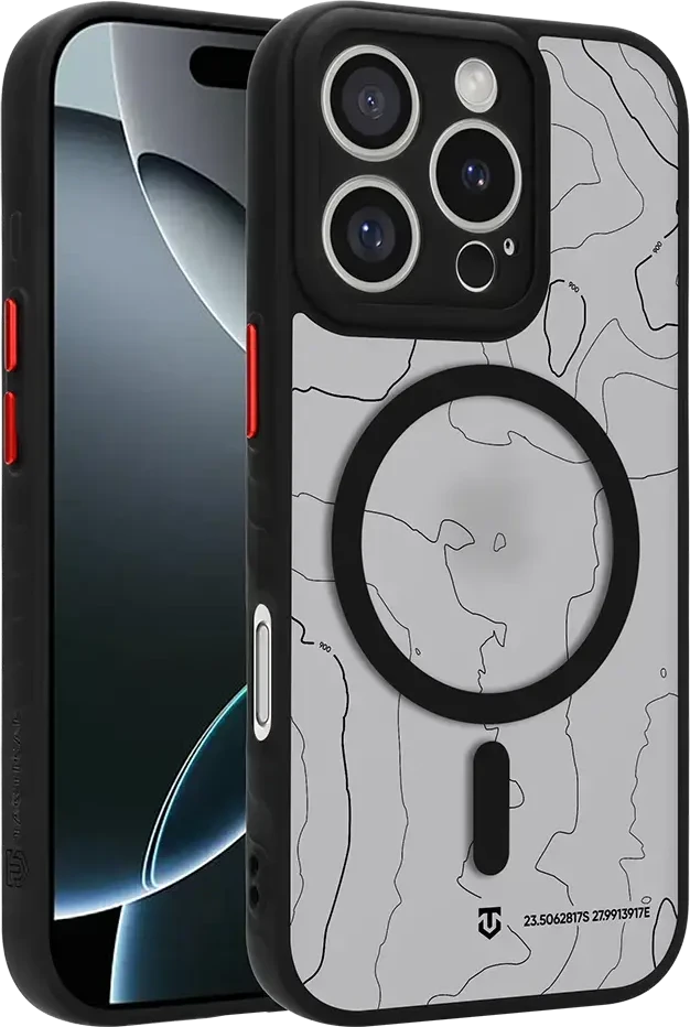 Dėklas Tactical MagForce Warthog Cover for Apple iPhone 16 Pro Asphalt