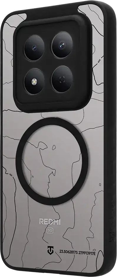 Dėklas Tactical MagForce Warthog Cover for Xiaomi Redmi Note 15 Pro 5G Asphalt