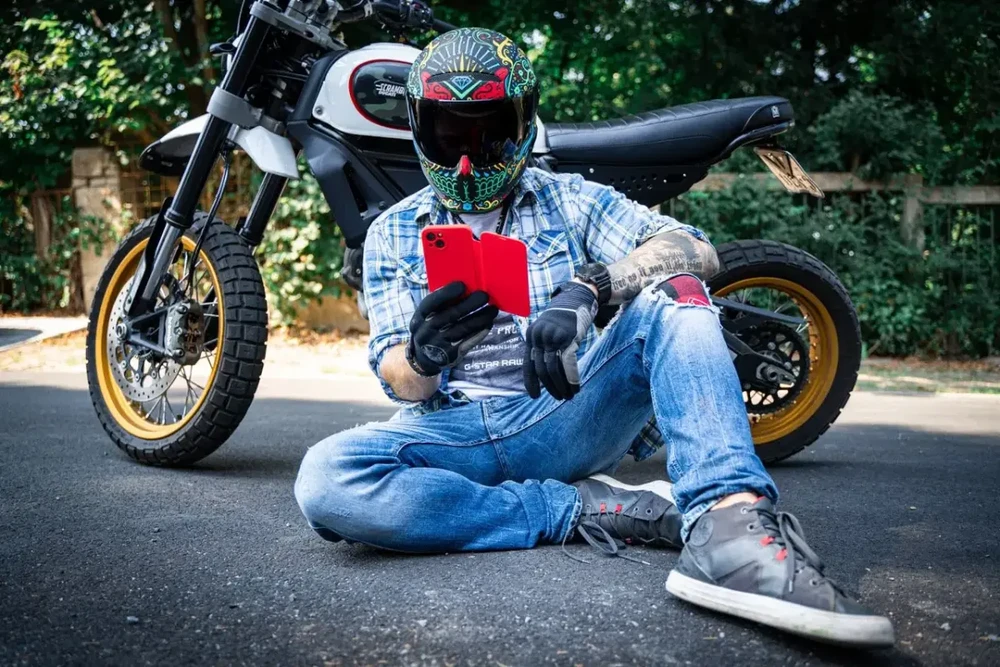 Tactical Safety Smoothie dėklas skirtas Apple iPhone 14 Pro Max Chilli