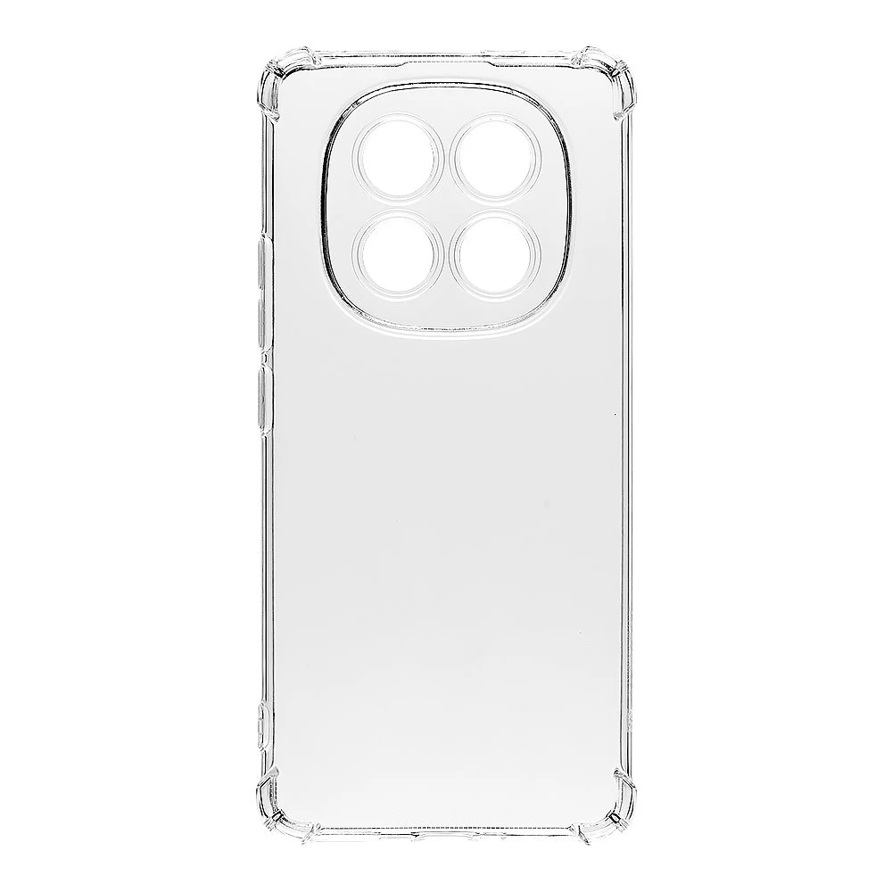 Tactical TPU Plyo dėklas skirtas Xiaomi Redmi Note 14 Pro+ 5G skaidrus