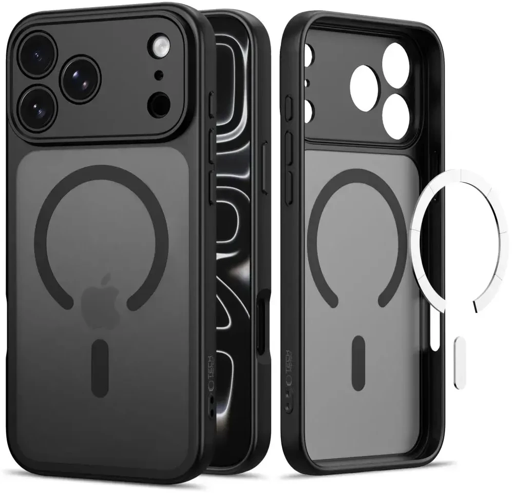 Dėklas Tech-Protect BasicMag MagSafe Case for iPhone 17 Pro Max / 18 Pro Max - Matte Juodas