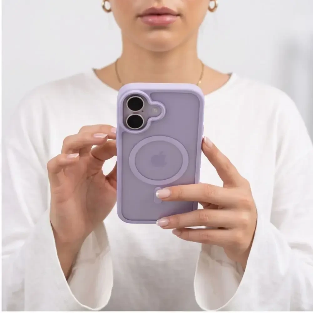 Dėklas TECH-PROTECT BASICMAG MAGSAFE IPHONE 17 MATTE LAVENDER