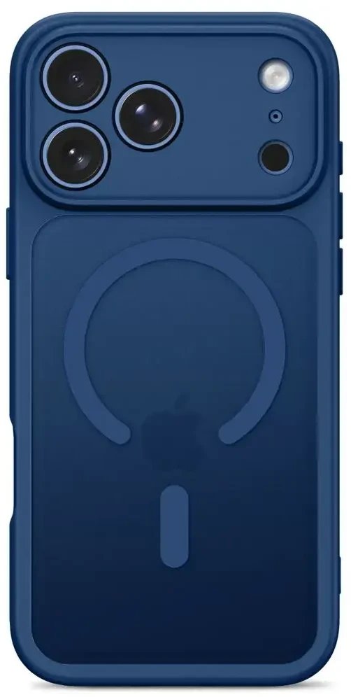 Dėklas Tech-Protect Basicmag Magsafe iPhone 17 PRO Max / 18 Pro Max matte deep mėlynas