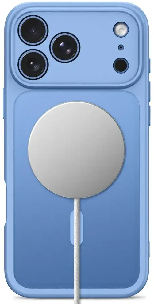 Dėklas Tech-Protect Basicmag Magsafe iPhone 17 Pro / 18 Pro matte light mėlynas