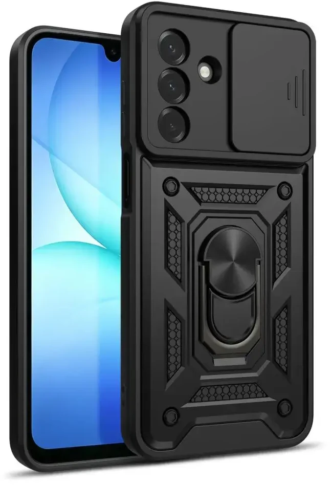 Dėklas TECH-PROTECT CAMSHIELD PRO GALAXY A17 / A18 / A26 4G / 5G Juodas
