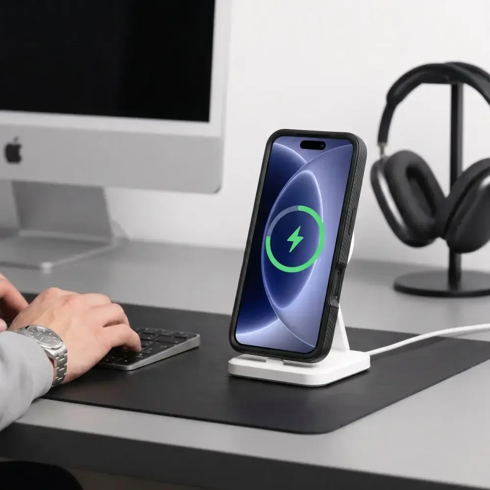 Dėklas Tech-Protect Defense Magsafe do iPhone 17 pro / 18 Pro matte juodas