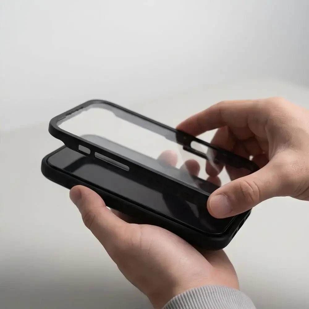 Dėklas Tech-Protect Defense Magsafe do iPhone 17 pro / 18 Pro matte juodas