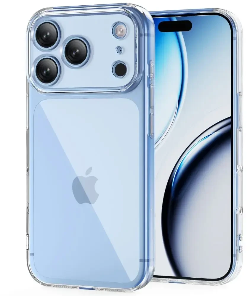 Dėklas TECH-PROTECT FLEXAIR + GLASS 2-PACK IPHONE 17 PRO MAX / 18 PRO MAX CLEAR