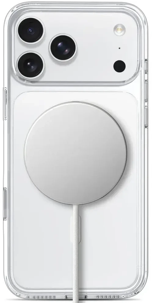 Dėklas Tech-Protect Flexair Hybrid CC MagSafe Case for iPhone 17 Pro / 18 Pro - Clear