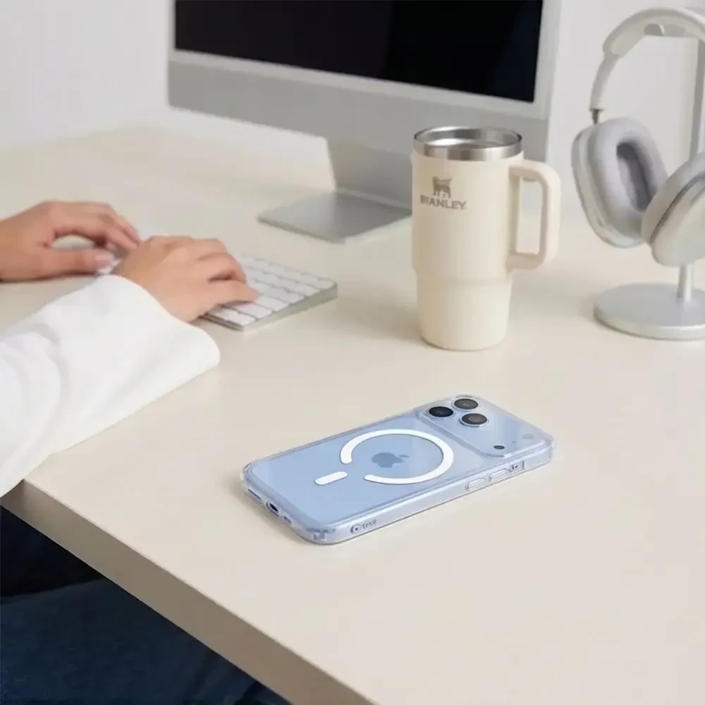 Dėklas Tech-Protect Flexair Hybrid Magsafe do iPhone 17 Pro Max / 18 Pro Max clear