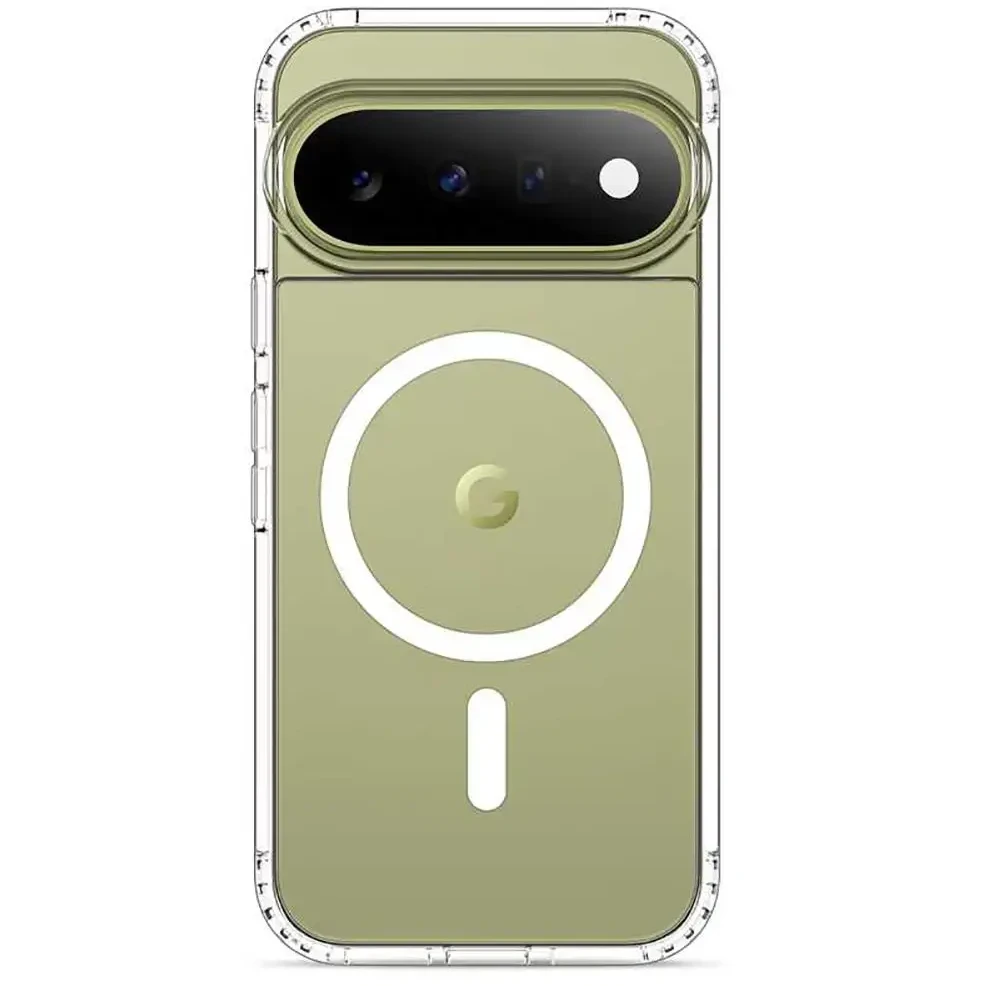 Dėklas TECH-PROTECT FLEXAIR HYBRID MAGSAFE GOOGLE PIXEL 9 / 9 PRO / 10 / 10 PRO / 11 / 11 PRO CLEAR