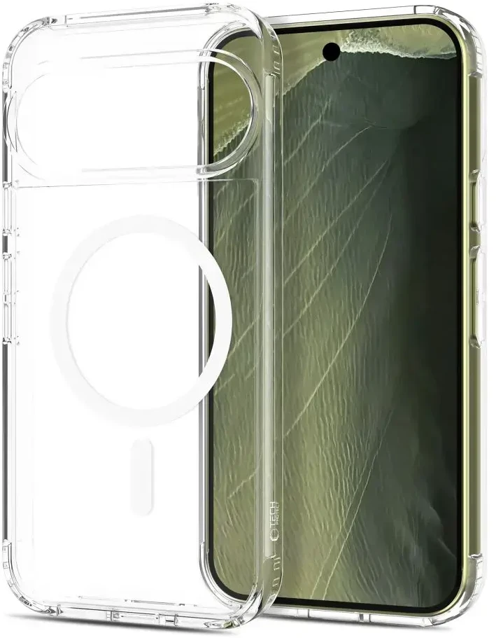 Dėklas TECH-PROTECT FLEXAIR HYBRID MAGSAFE GOOGLE PIXEL 9 PRO XL / 10 PRO XL / 11 PRO XL CLEAR