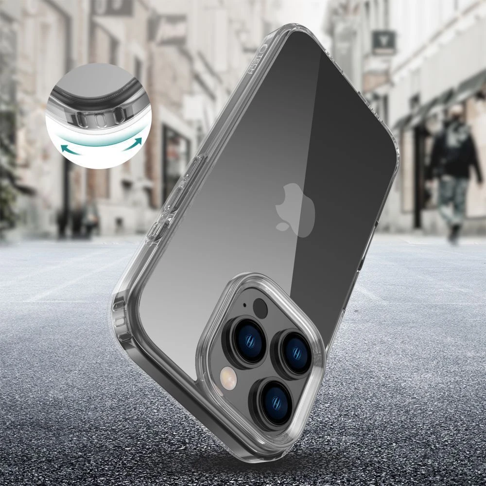 Dėklas Tech-Protect Flexair Hybrid Xiaomi 14T Pro skaidrus