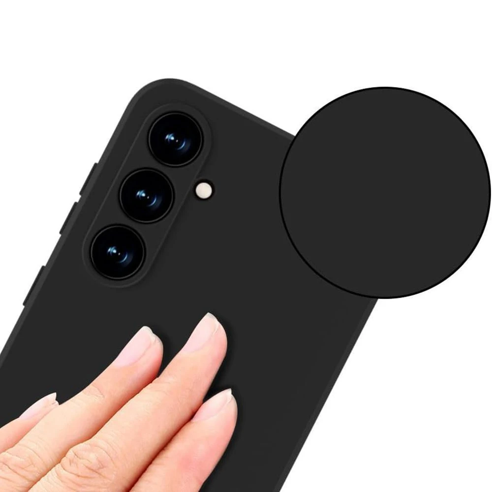 Samsung Galaxy A16 Tech-Protect Icon dėklas telefonui juodos spalvos