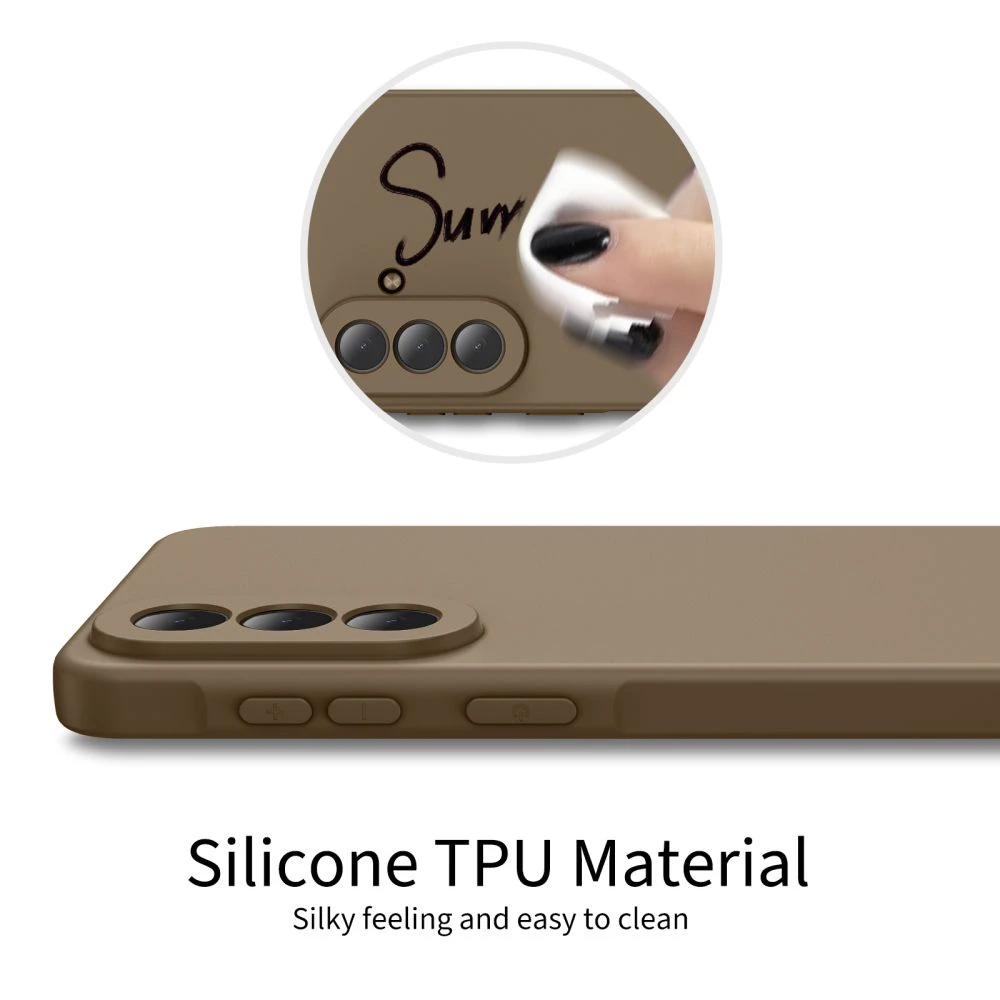 Tech-Protect Icon dėklas Samsung Galaxy A37 5G rudos spalvos