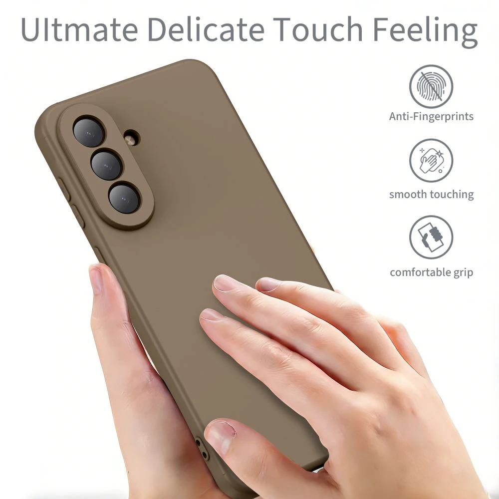 Tech-Protect Icon dėklas Samsung Galaxy A37 5G rudos spalvos