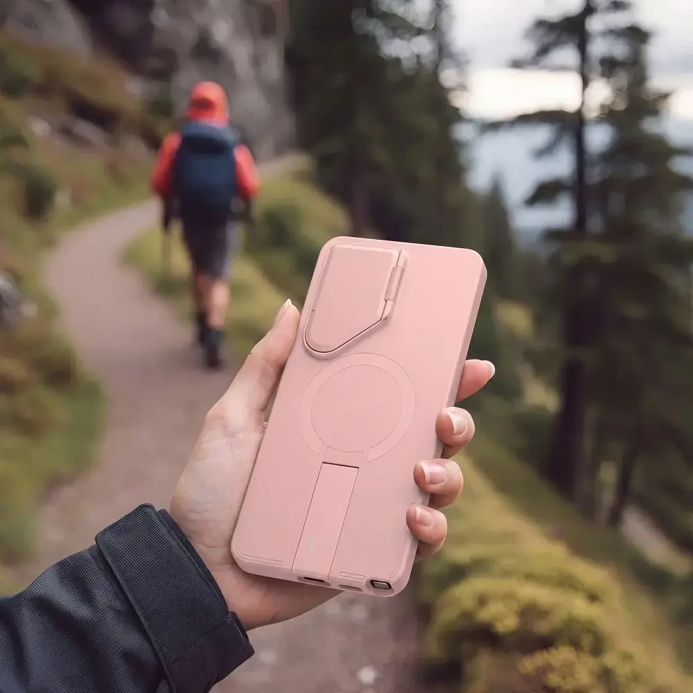 Dėklas Tech-Protect KEVLAR AURA MagSafe Samsung Galaxy S26 ULTRA ROŽINIS