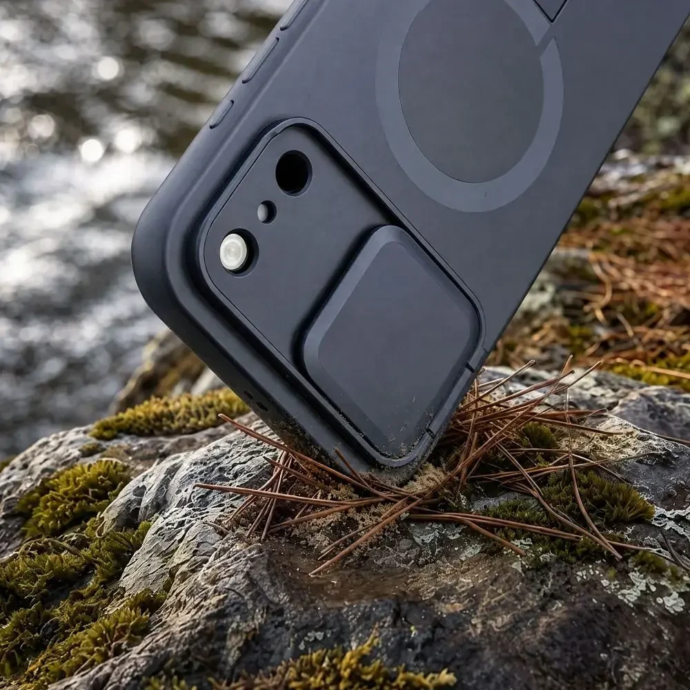 Dėklas Tech-Protect Kevlar Aura MagSafe Case for iPhone 18 Pro / 17 Pro - Navy Mėlyna