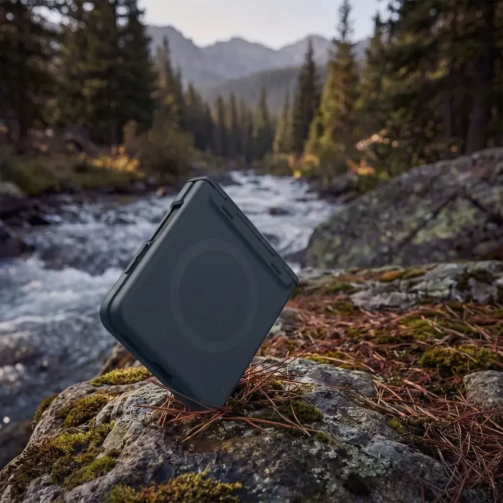Dėklas Tech-Protect KEVLAR AURA MagSafe Galaxy Z FLIP 8 TAMSIAI MĖLYNAS
