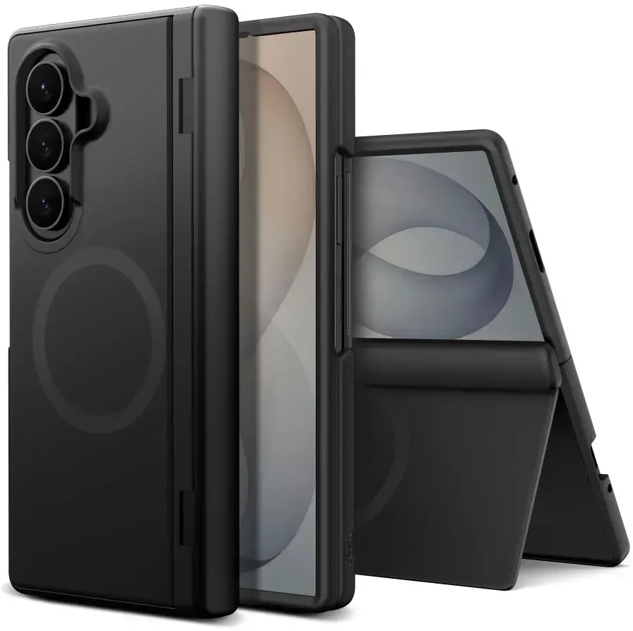 Dėklas Tech-Protect Kevlar Aura MagSafe Case for Samsung Galaxy Z Fold 8 Ultra - Juodas