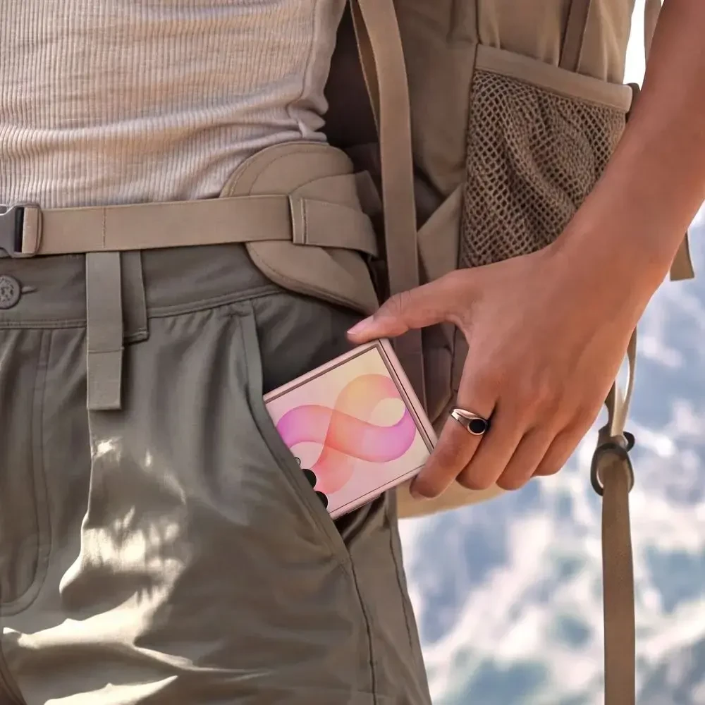 Dėklas Tech-Protect KEVLAR AURA MagSafe Galaxy Z FLIP 8 ROŽINIS