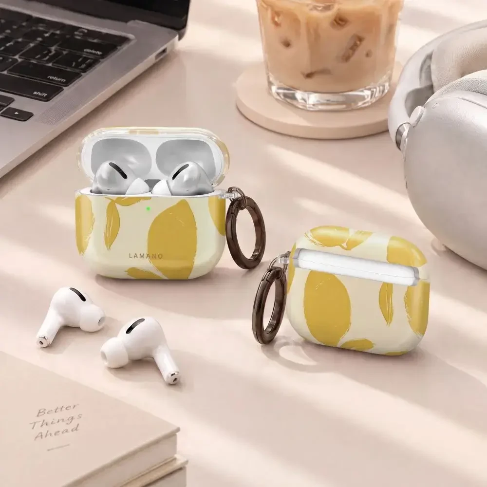 Dėklas Lamano Tech-Protect Case for AirPods Pro 3 - Geltona and Baltas