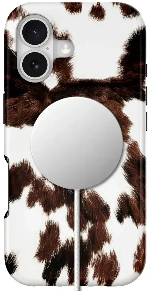 Dėklas Tech-Protect Lamano MagSafe case for iPhone 17 - ruda and baltas
