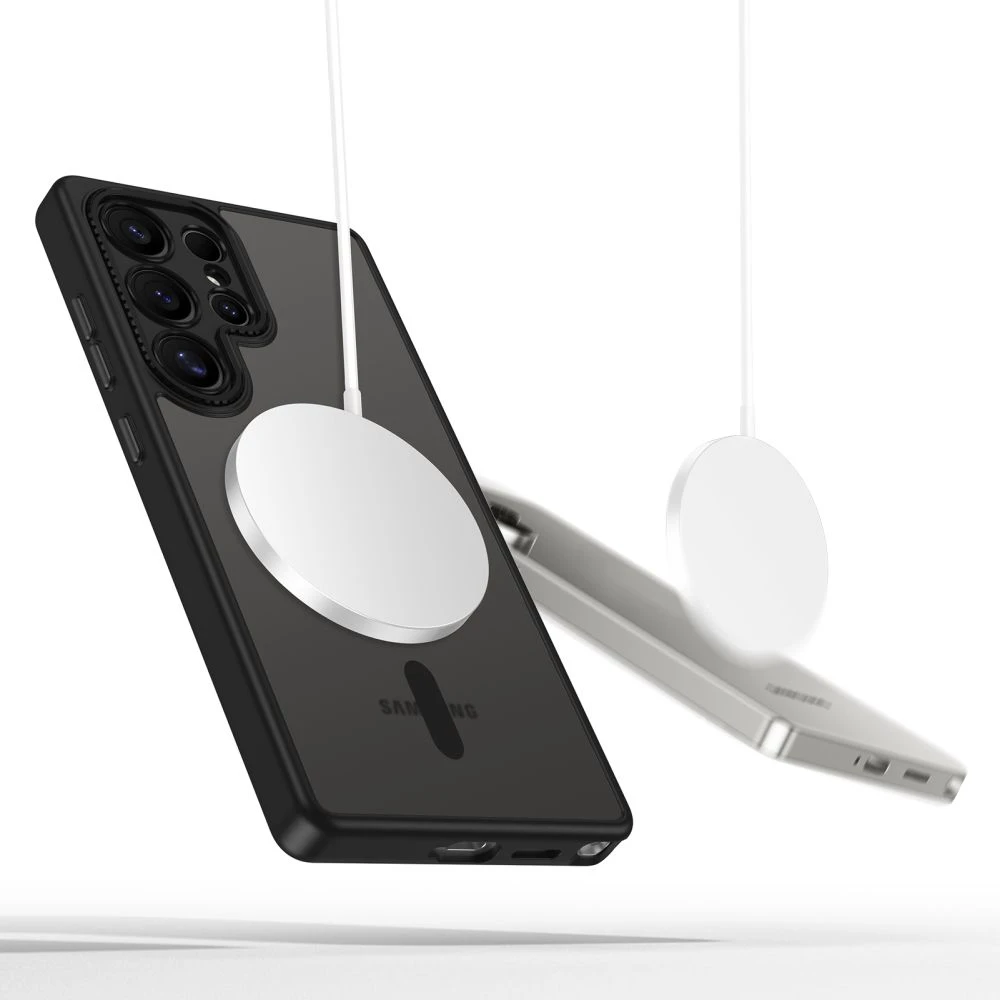 Dėklas Tech-Protect Magcam Magsafe Galaxy S25 Ultra matte juodas