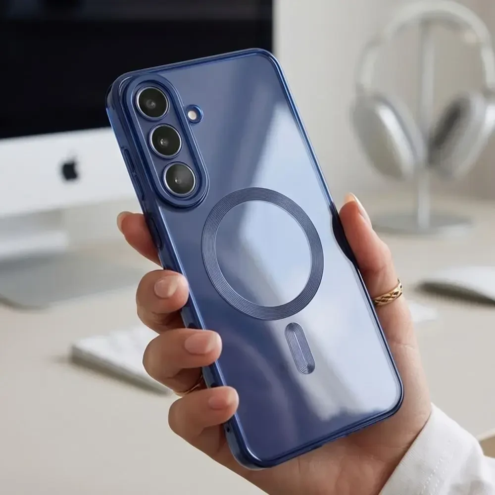 Tech-Protect MagFlex dėklas Samsung Galaxy S26 FE – tamsiai mėlyna