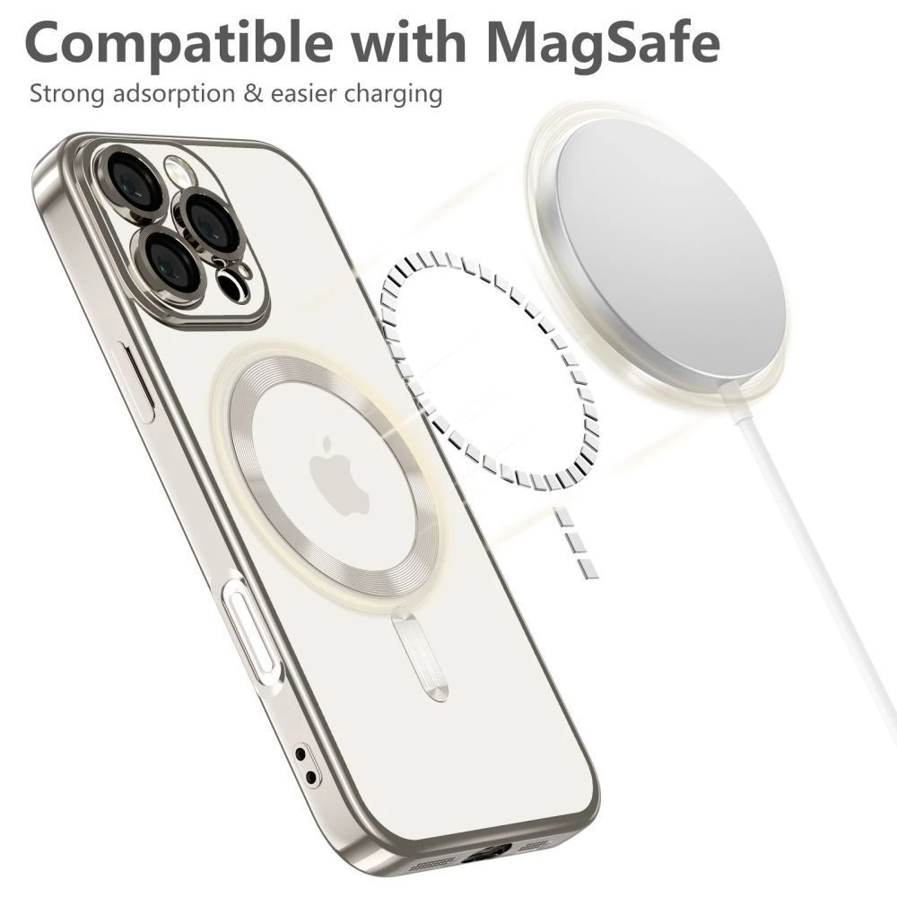 Tech-Protect MagFlex MagSafe Dėklas skirtas Samsung Galaxy A56 5G – skaidrus rožinės spalvos
