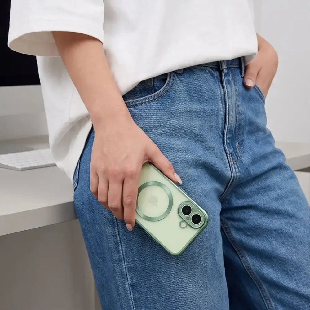 Dėklas TECH-PROTECT MAGFLEX MAGSAFE IPHONE 17 MATTE SAGE