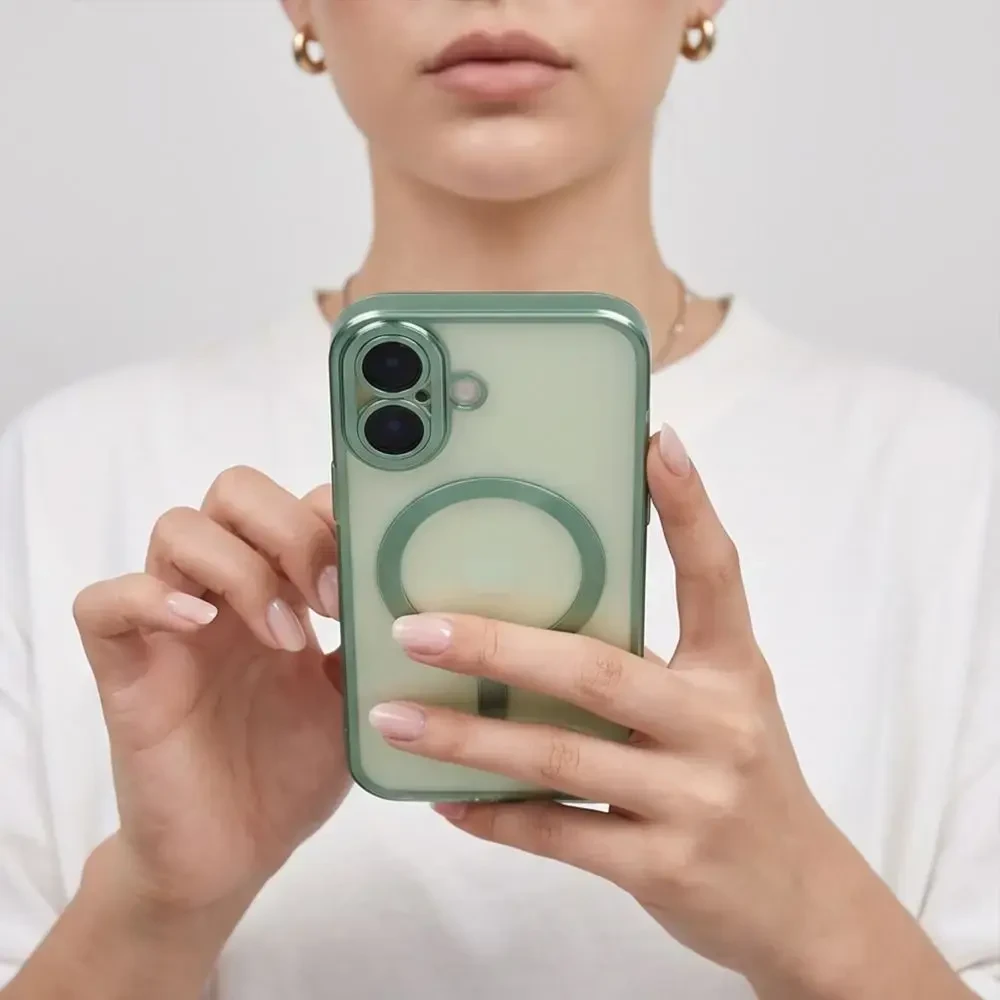 Dėklas TECH-PROTECT MAGFLEX MAGSAFE IPHONE 17 MATTE SAGE