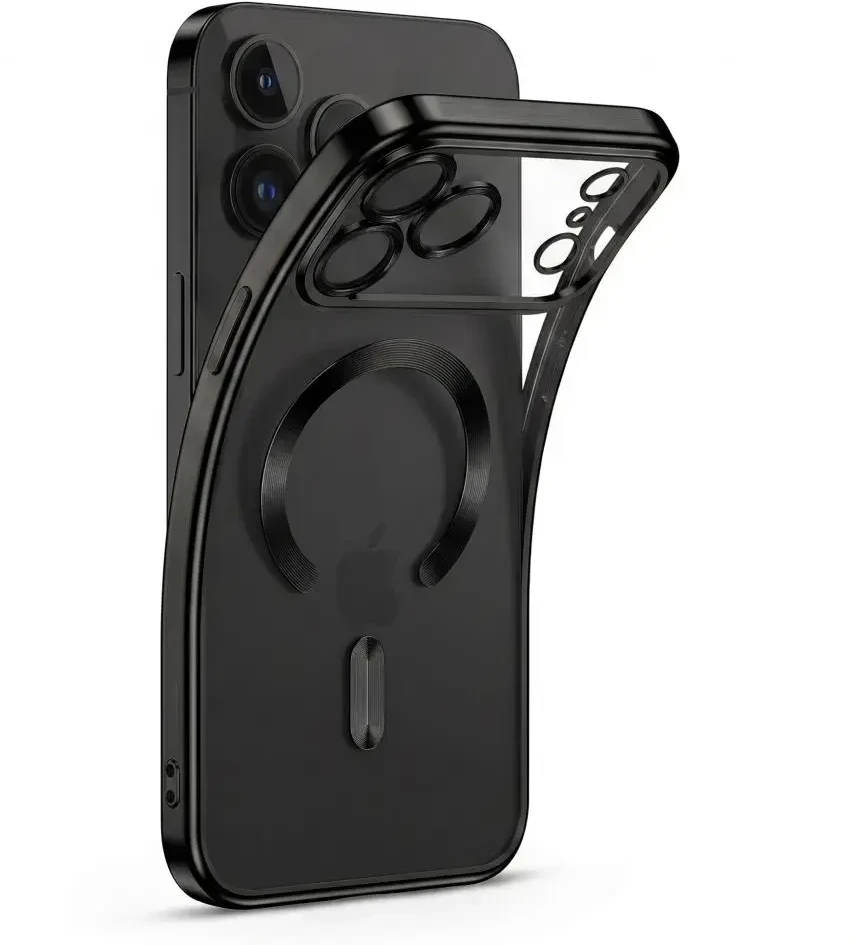 Tech-Protect MagFlex dėklas, skirtas iPhone 18 Pro / 17 Pro – juodas