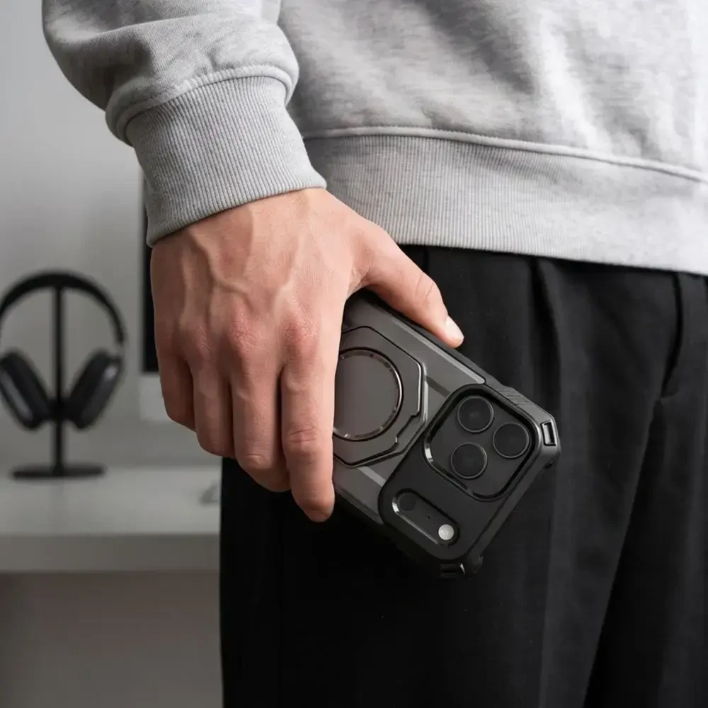 Dėklas Tech-Protect MagForce MagSafe Case for iPhone 17 Pro Max / 18 Pro Max - Matte Juodas