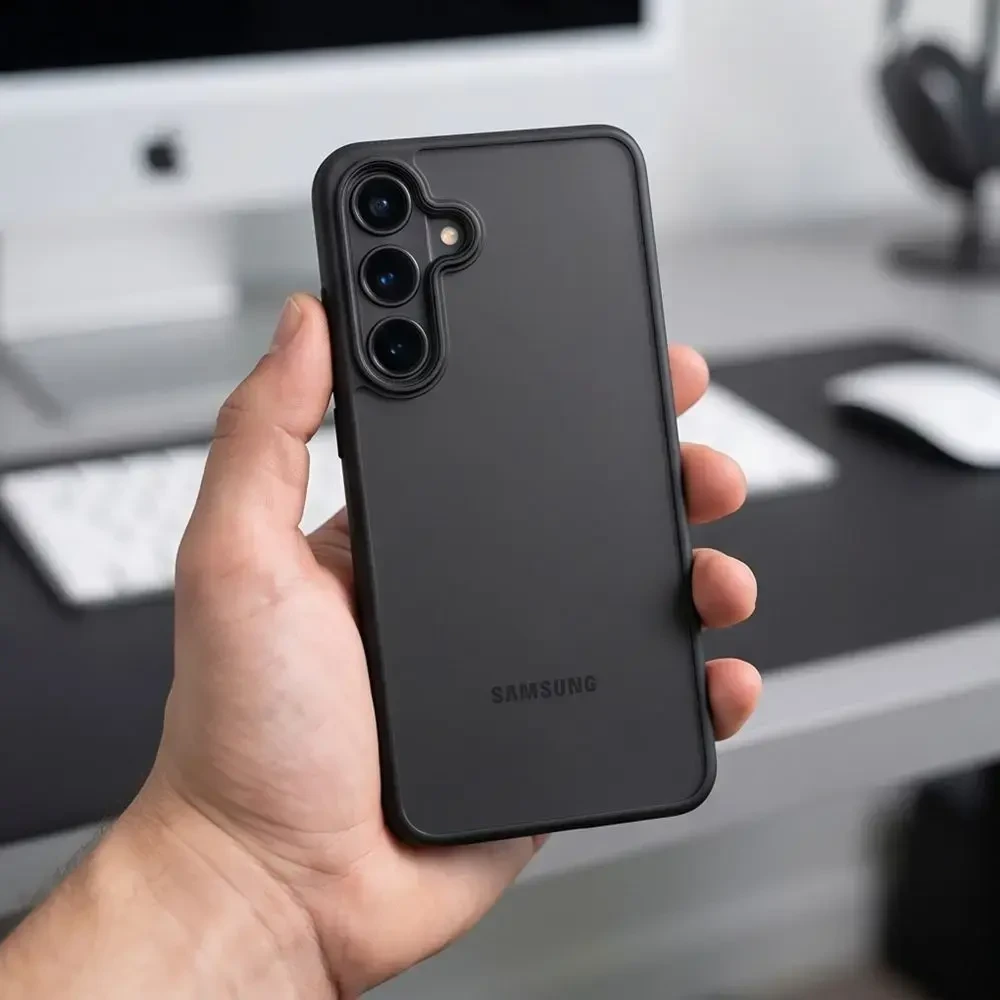 Dėklas TECH-PROTECT MAGMAT GALAXY S26 FE MATINIS Juodas