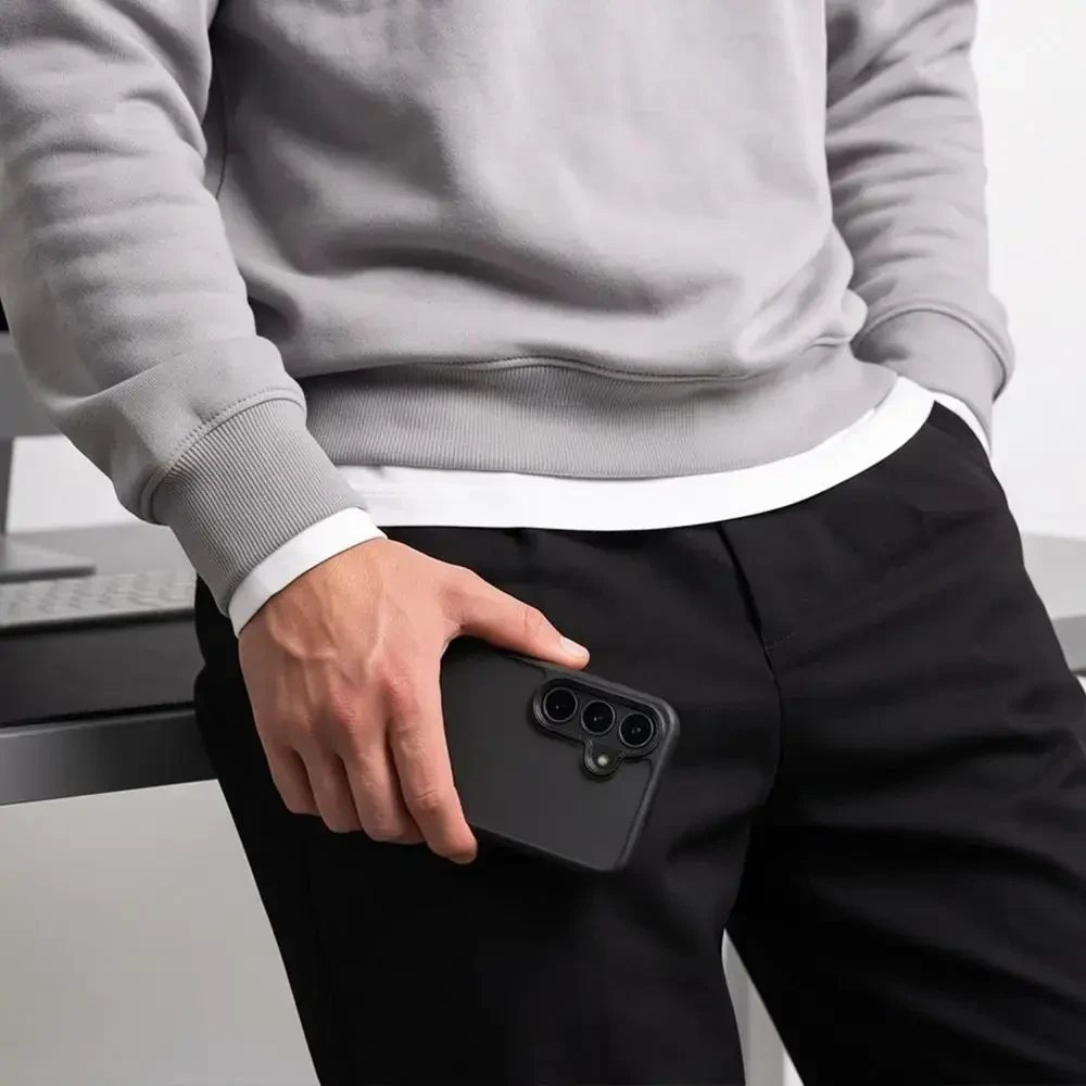Dėklas TECH-PROTECT MAGMAT GALAXY S26 FE MATINIS Juodas
