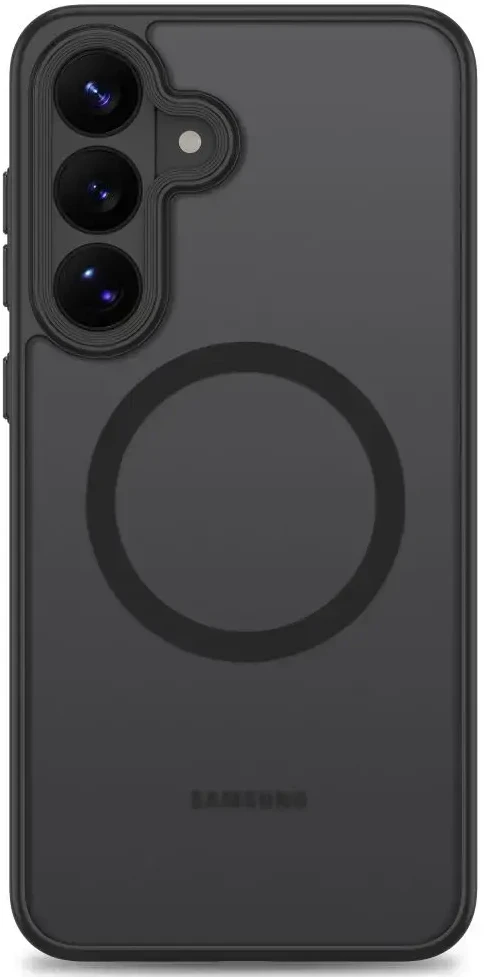 Dėklas TECH-PROTECT MAGMAT MAGSAFE GALAXY S26 FE MATINIS Juodas