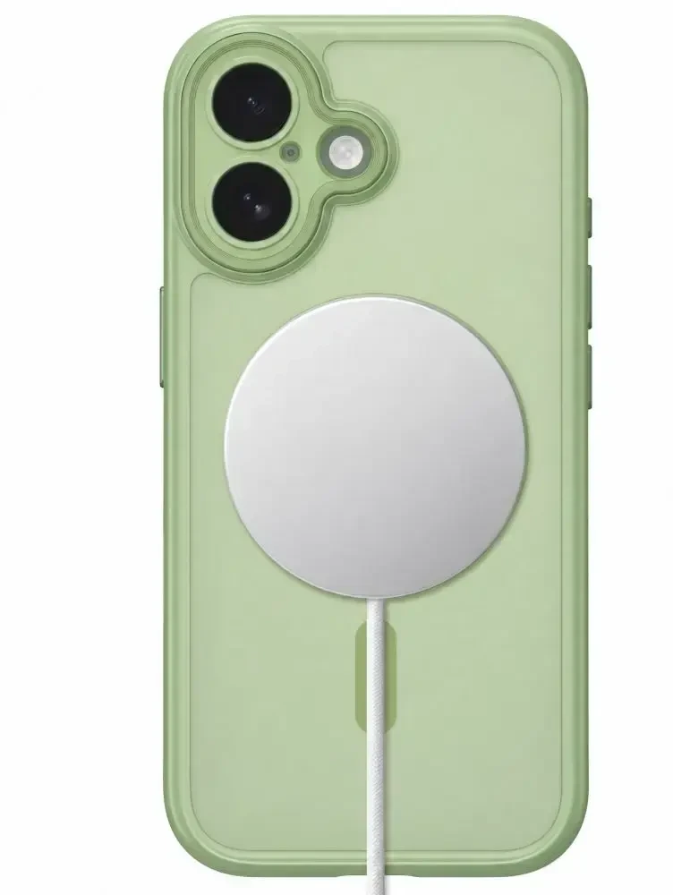 Dėklas TECH-PROTECT MAGPEAK MAGSAFE CC IPHONE 17 MATTE SAGE