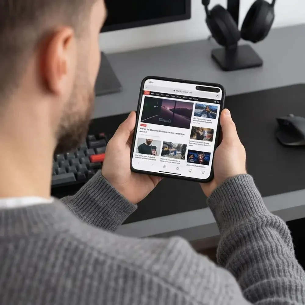 Dėklas Tech-Protect MagPeak MagSafe CC skirtas iPhone Duo – juodas matinis